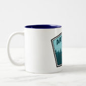 Tasse 2 Couleurs Art Loeb Trail Caroline du Nord (Gauche)