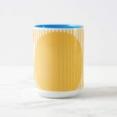 Tasse 2 Couleurs Art moderne (Centre)