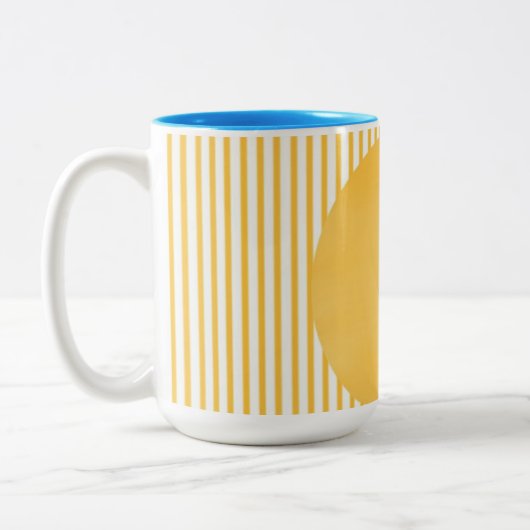 Tasse 2 Couleurs Art moderne (Gauche)