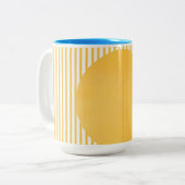 Tasse 2 Couleurs Art moderne (Devant gauche)