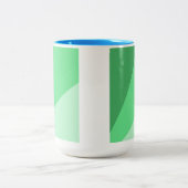 Tasse 2 Couleurs Art moderne abstrait (Centre)