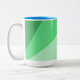 Tasse 2 Couleurs Art moderne abstrait