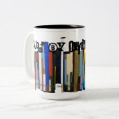 TASSE 2 COULEURS ART PAR OWEN (Devant gauche)