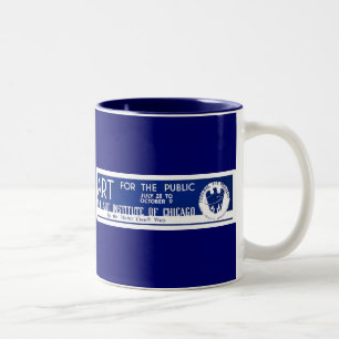 Tasse 2 Couleurs Art pour le public - affiche de WPA -