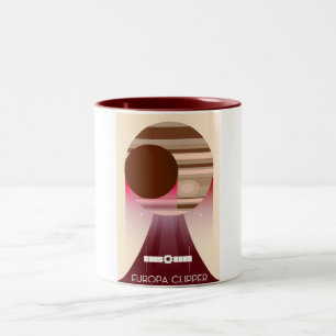 Tasse 2 Couleurs Art spatial Europa Clipper