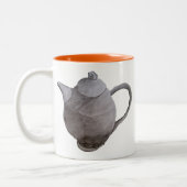Tasse 2 Couleurs Art théière illustration art cuisine (Gauche)