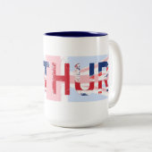 Tasse 2 Couleurs Arthur (Devant droit)