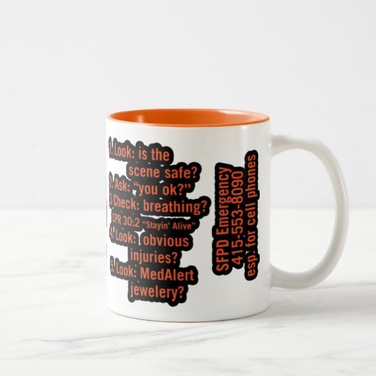 Tasse 2 Couleurs Arthur (Droit)