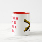 Tasse 2 Couleurs Artillerie Drinkware de défense aérien (Centre)