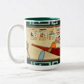 Tasse 2 Couleurs Artisanat Art populaire égyptien (Gauche)