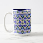 Tasse 2 Couleurs Artisanat Boho Folk (Gauche)