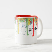 Tasse 2 Couleurs Artist Brush, Do Not Drink (Devant droit)