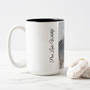 Tasse 2 Couleurs Artiste de Pine Lake Great Blue Heron