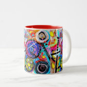 Tasse 2 Couleurs Arts et artisanat (Devant droit)