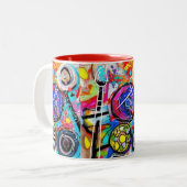 Tasse 2 Couleurs Arts et artisanat (Devant gauche)