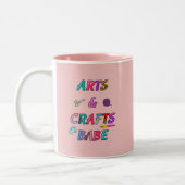 Tasse 2 Couleurs Arts et artisanat Babe (Gauche)