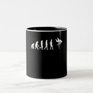 Tasse 2 Couleurs Arts martiaux Évolution de l'homme Drôle MIXED MAR