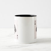 Tasse 2 Couleurs As de pique (Centre)