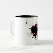 Tasse 2 Couleurs As grunge (Devant gauche)