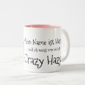 Tasse 2 Couleurs Äshi « lièvre " (Devant droit)