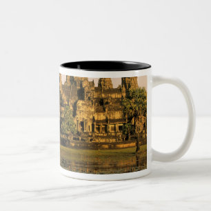 Tasse 2 Couleurs Asie, Cambodge, Siem Reap. Angkor Wat.
