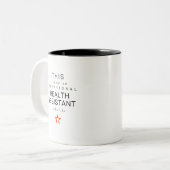 Tasse 2 Couleurs Assistant dentaire (Devant gauche)