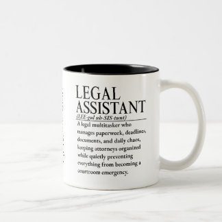 Tasse 2 Couleurs Assistant juridique