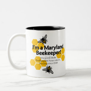 Tasse 2 Couleurs Association des apiculteurs du Maryland