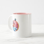 Tasse 2 Couleurs Astérix Donut Delut (Devant gauche)