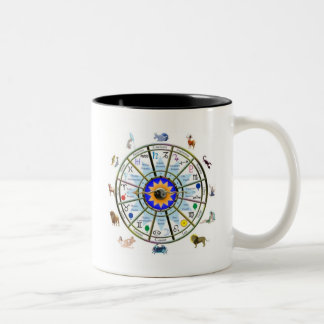 Tasse 2 Couleurs Astrologie - signes de ZODIAQUE