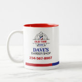 Tasse 2 Couleurs Atelier de coiffure (Gauche)