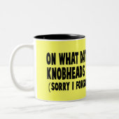 Tasse 2 Couleurs Athée (Gauche)