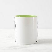 Tasse 2 Couleurs Athlète de fille ; Cool (Centre)