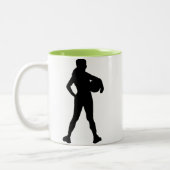 Tasse 2 Couleurs Athlète de fille ; Cool (Gauche)