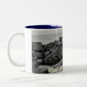 Tasse 2 Couleurs Atlantic City, promenade de NJ (Gauche)