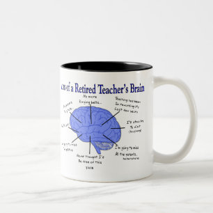 Tasse 2 Couleurs Atlas d'un enseignant à la retraite