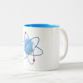 Tasse 2 Couleurs Atome (Devant droit)