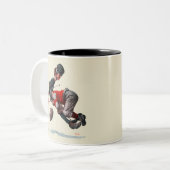 Tasse 2 Couleurs Attaqué (Devant gauche)