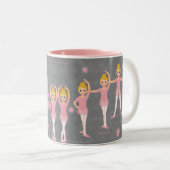 Tasse 2 Couleurs Attaquez la leçon de ballet (Devant droit)