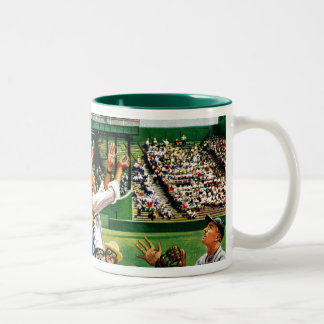 Tasse 2 Couleurs Atteindre la balle de course à domicile