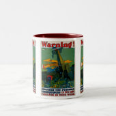 Tasse 2 Couleurs Attention ! (Centre)