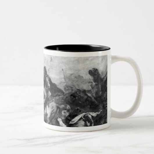 Tasse 2 Couleurs Attila l'hun et ses hordes (Droit)