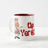 Tasse 2 Couleurs Attitude écossaise (Devant gauche)