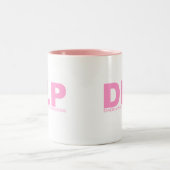 Tasse 2 Couleurs Attitudes - "la petite princesse du papa " (Centre)