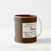 Tasse 2 Couleurs Attributs de pasteur (Devant droit)