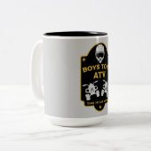 Tasse 2 Couleurs Atv quad aventures (Devant gauche)
