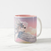 Tasse 2 Couleurs Au-dessus de la boue arc-en-ciel (Devant droit)