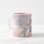 Tasse 2 Couleurs Au-dessus de la boue arc-en-ciel (Devant gauche)