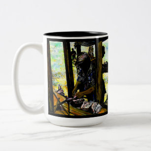 Tasse 2 Couleurs Au sud du paradis, à l'ouest de l'enfer