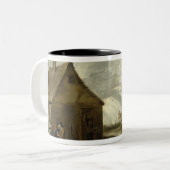 Tasse 2 Couleurs Auberge par une rivière (Devant gauche)